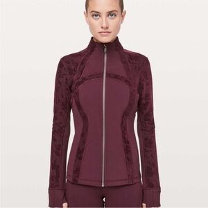 Mint🌟Lululemon Define Jacket Flocked Size 4 Dark Adobe Flattering Fit